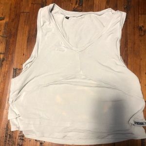 Gymshark Cream Crop Tank